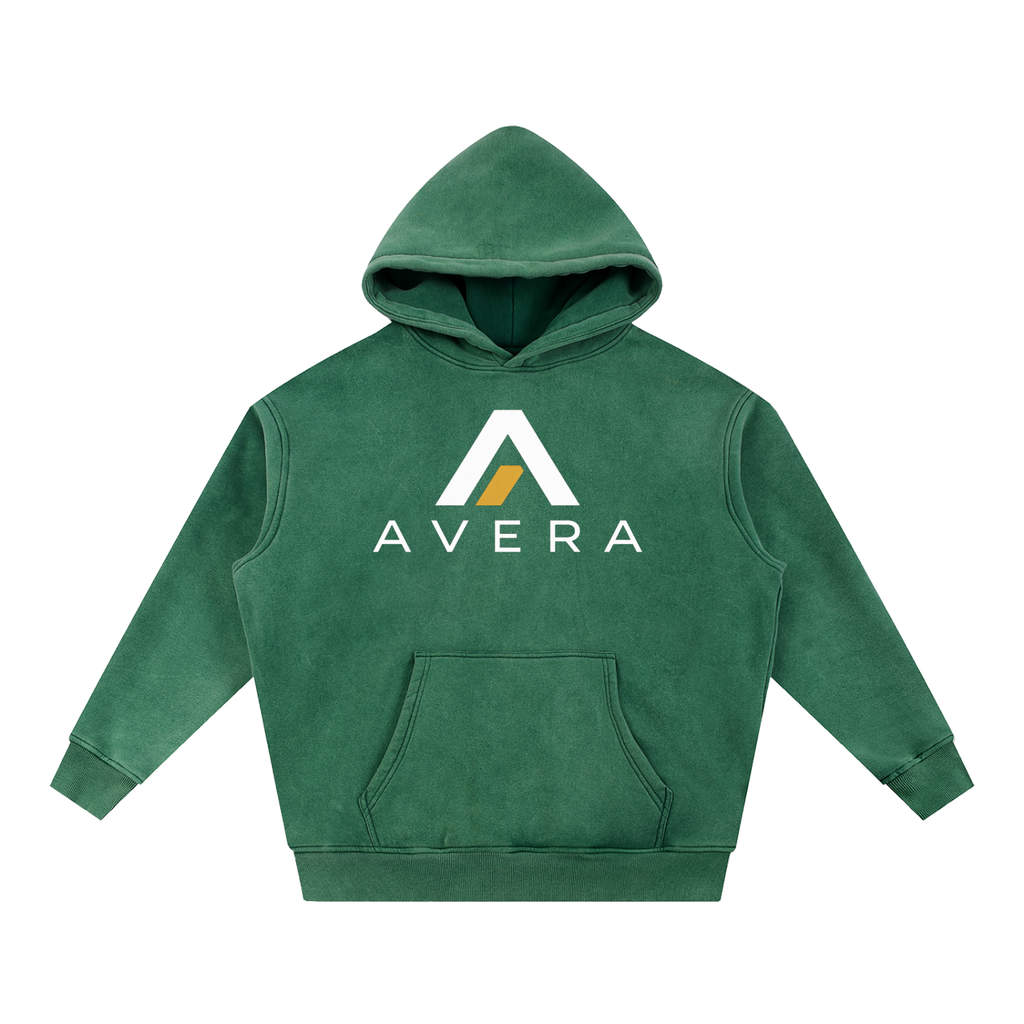 Avera Snow Wash Fleece Oversize Hoodie
