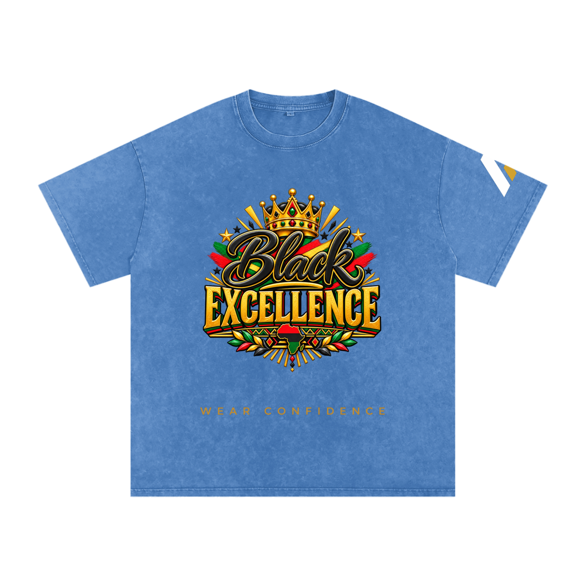 Avera Snow Washed Oversized Cotton T-Shirt
