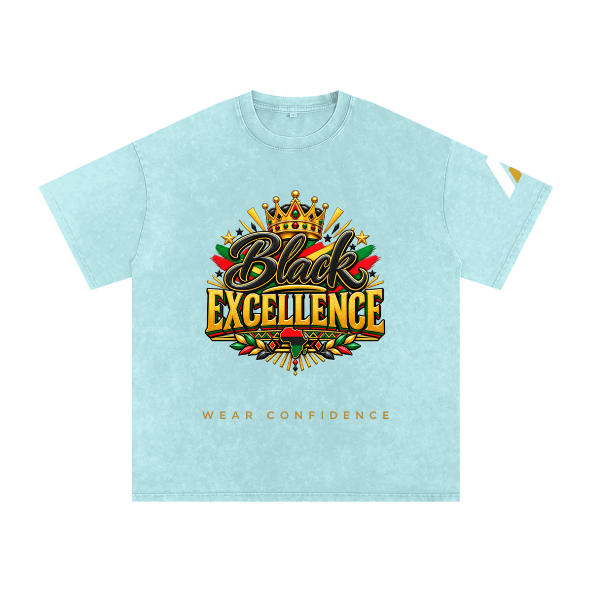 Avera Snow Washed Oversized Cotton T-Shirt