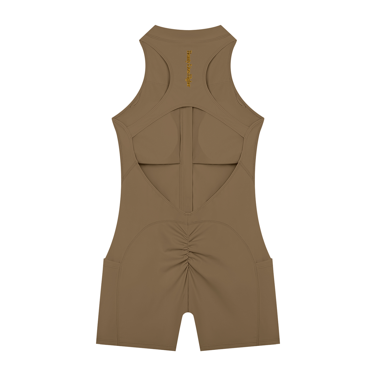Shantel's Quarter-Zip Yoga Romper