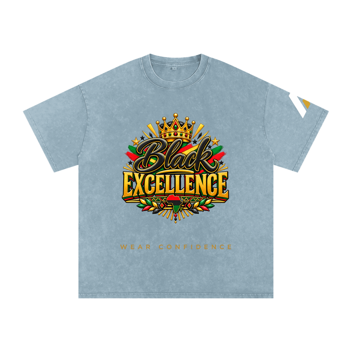 Avera Snow Washed Oversized Cotton T-Shirt