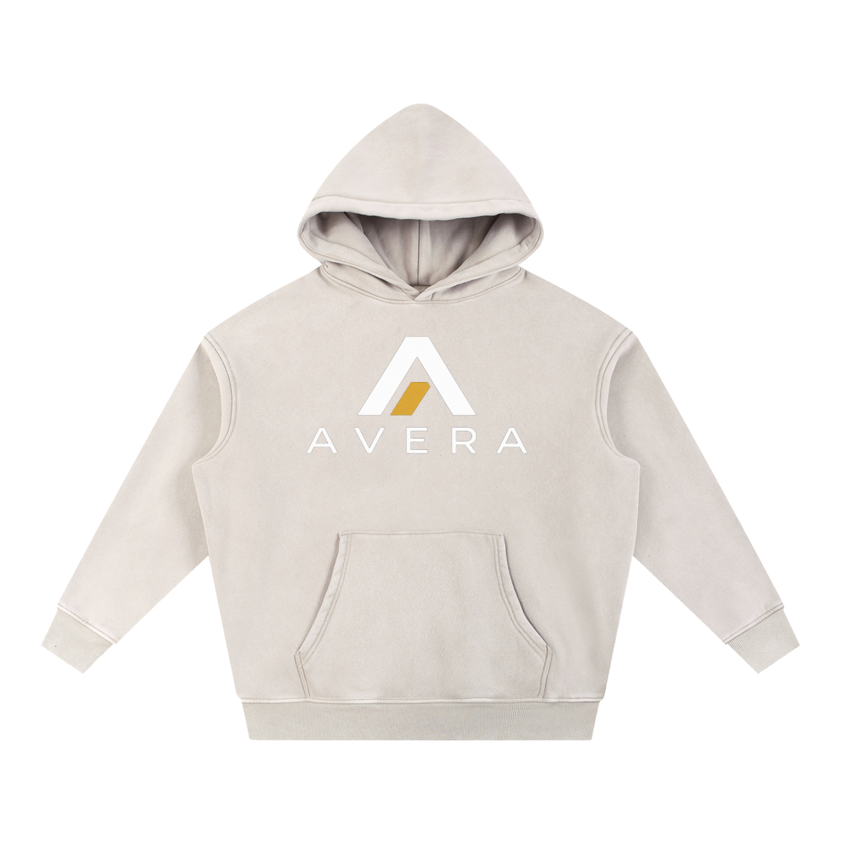 Avera Snow Wash Fleece Oversize Hoodie