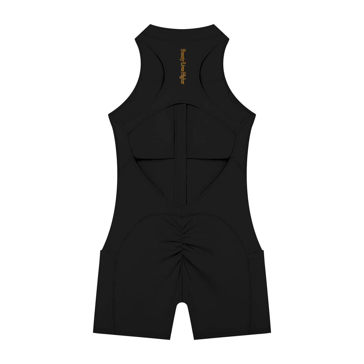 Shantel's Quarter-Zip Yoga Romper