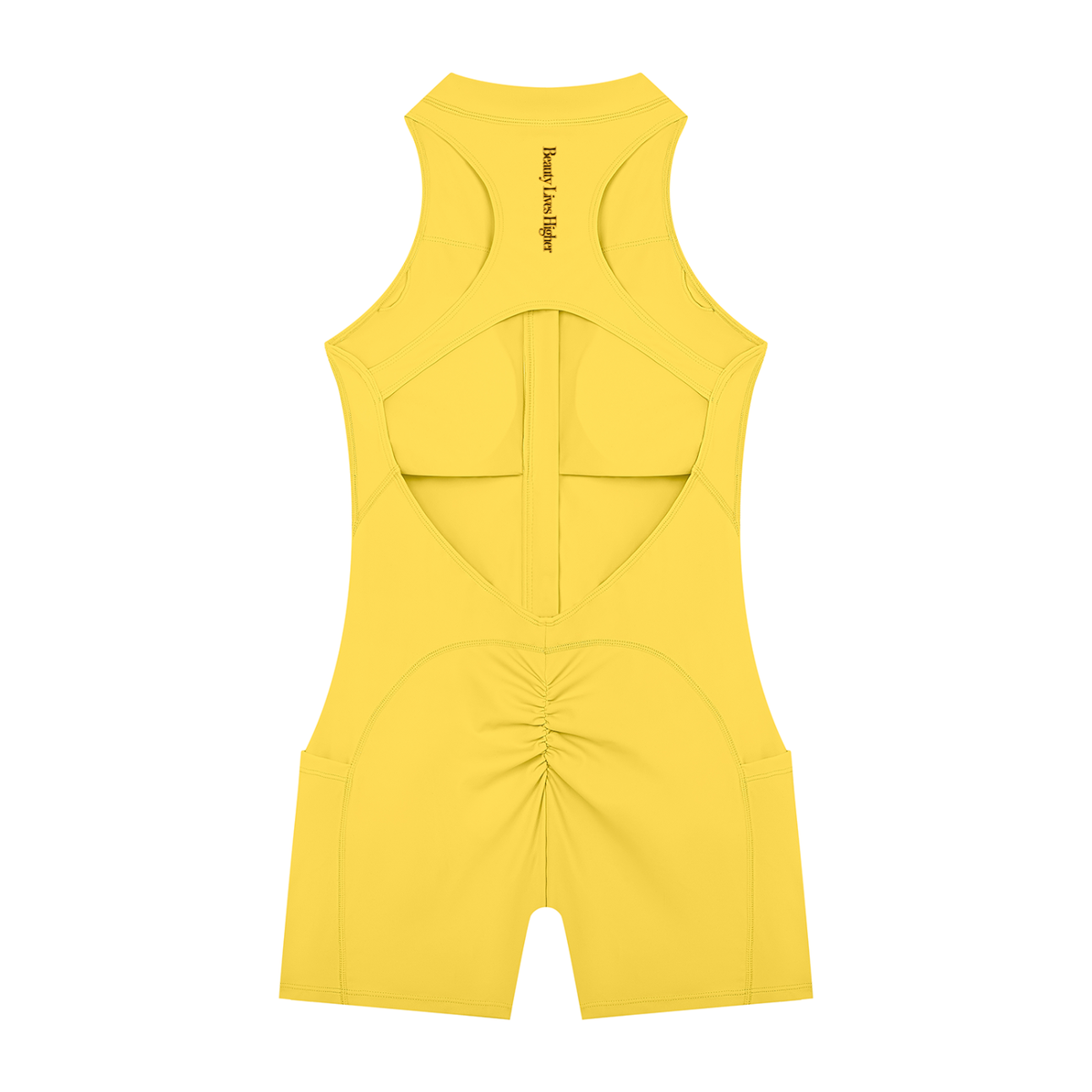 Shantel's Quarter-Zip Yoga Romper