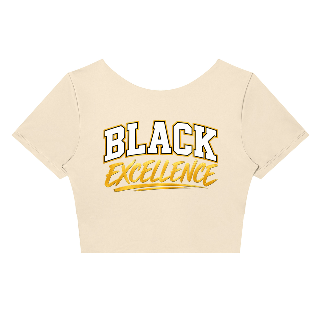 Shantel's Paneled Crop Yoga T-Shirt