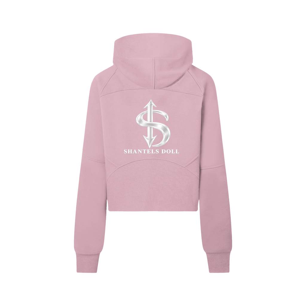 Shantel's Cropped Half-Zip Hoodie