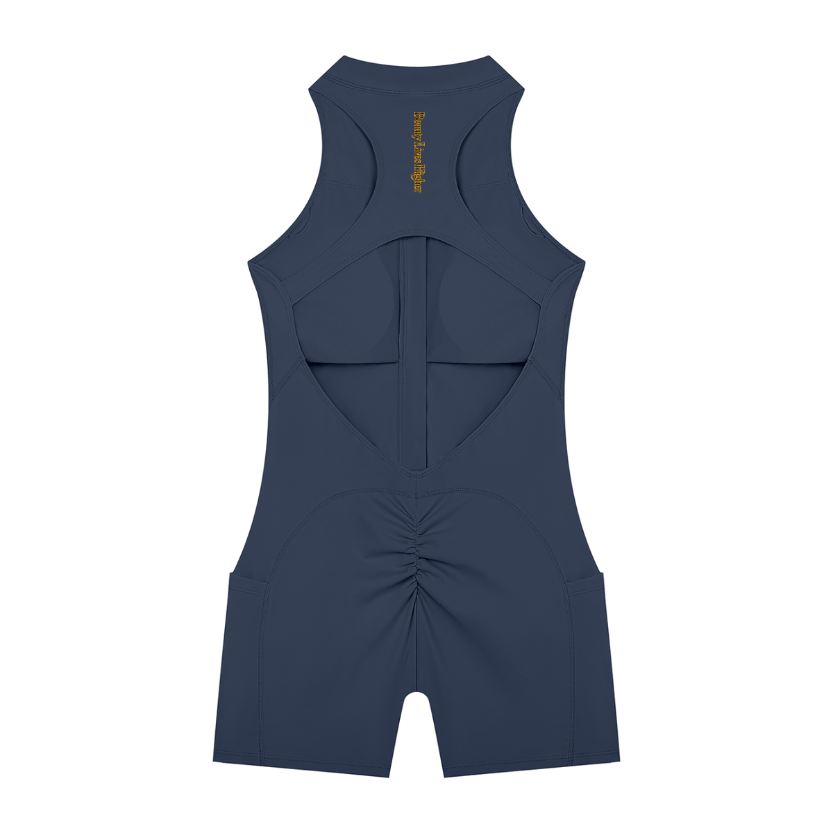 Shantel's Quarter-Zip Yoga Romper