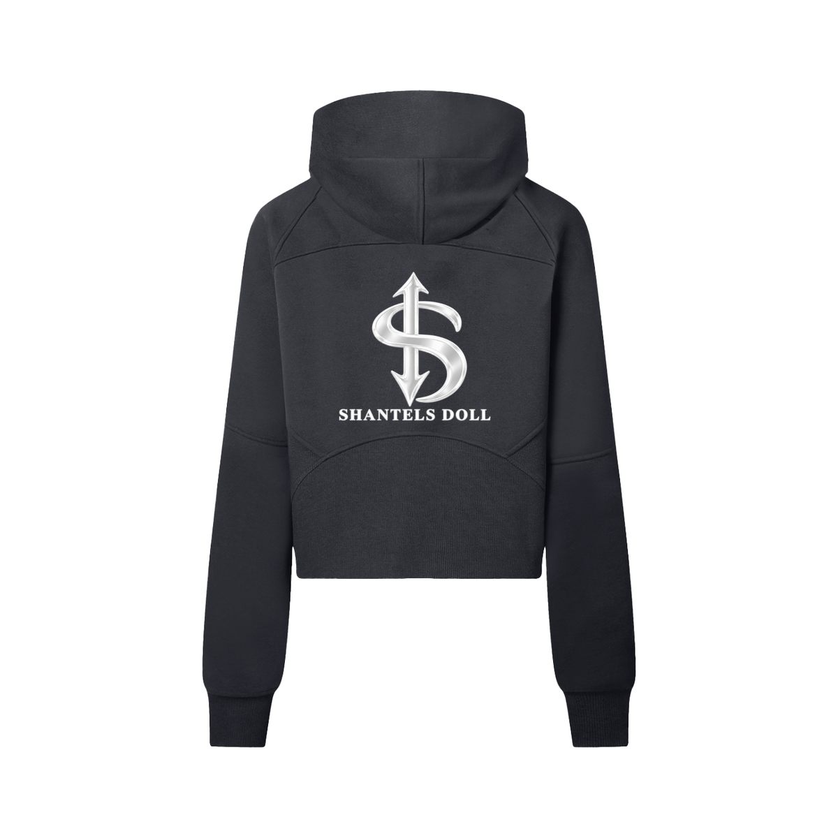 Shantel's Cropped Half-Zip Hoodie