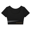 Shantel's Paneled Crop Yoga T-Shirt