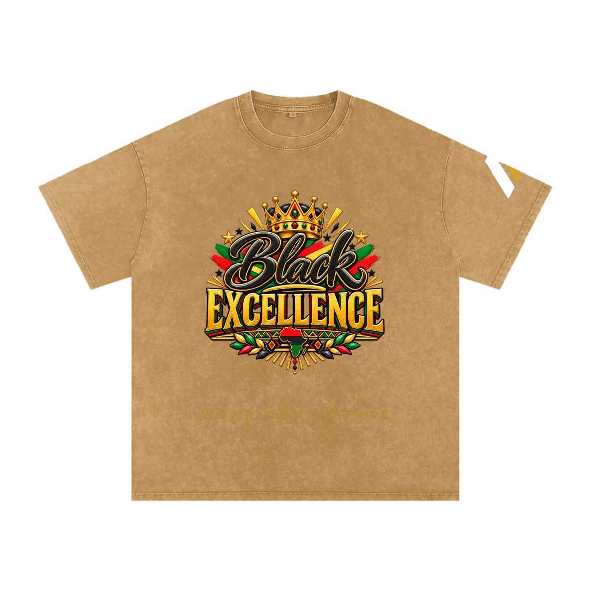 Avera Snow Washed Oversized Cotton T-Shirt