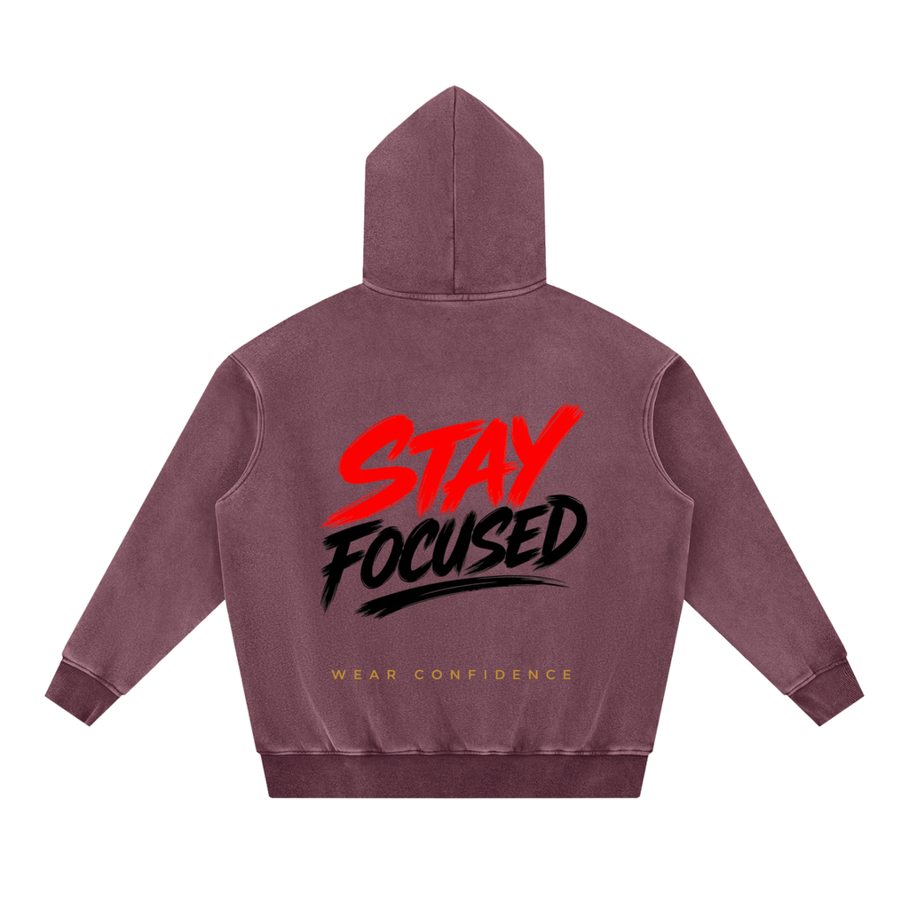 Avera Snow Wash Fleece Oversize Hoodie