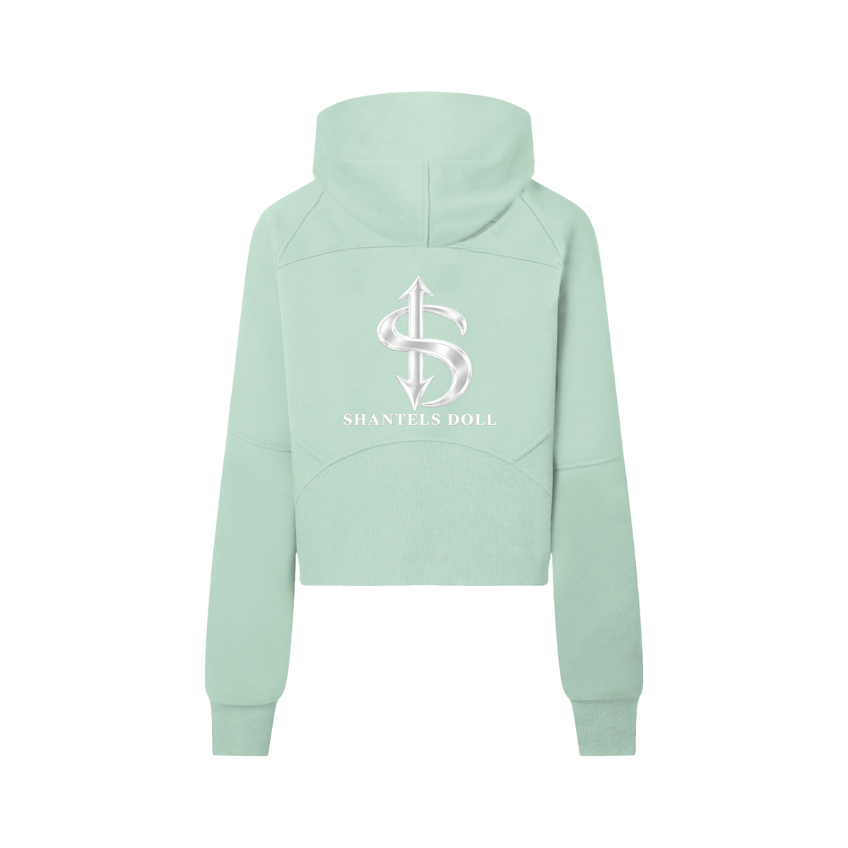 Shantel's Cropped Half-Zip Hoodie