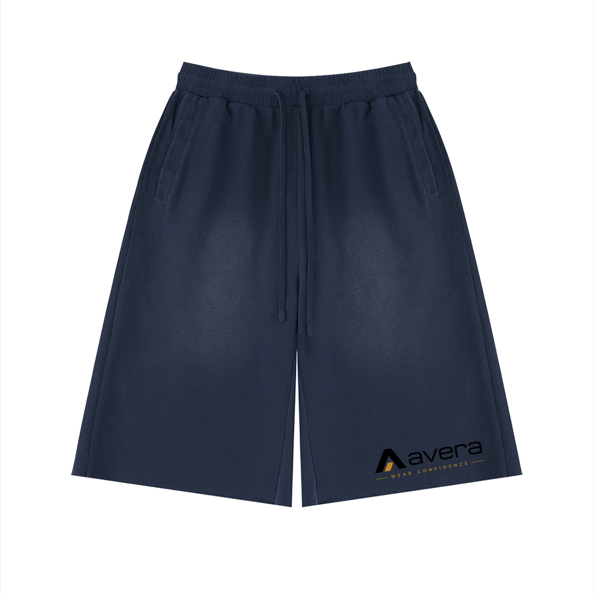 Avera Sun fade Raw Edge Shorts