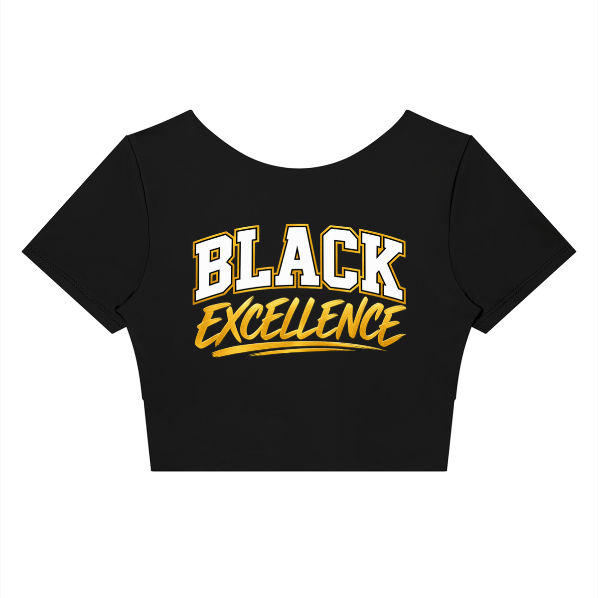 Shantel's Paneled Crop Yoga T-Shirt