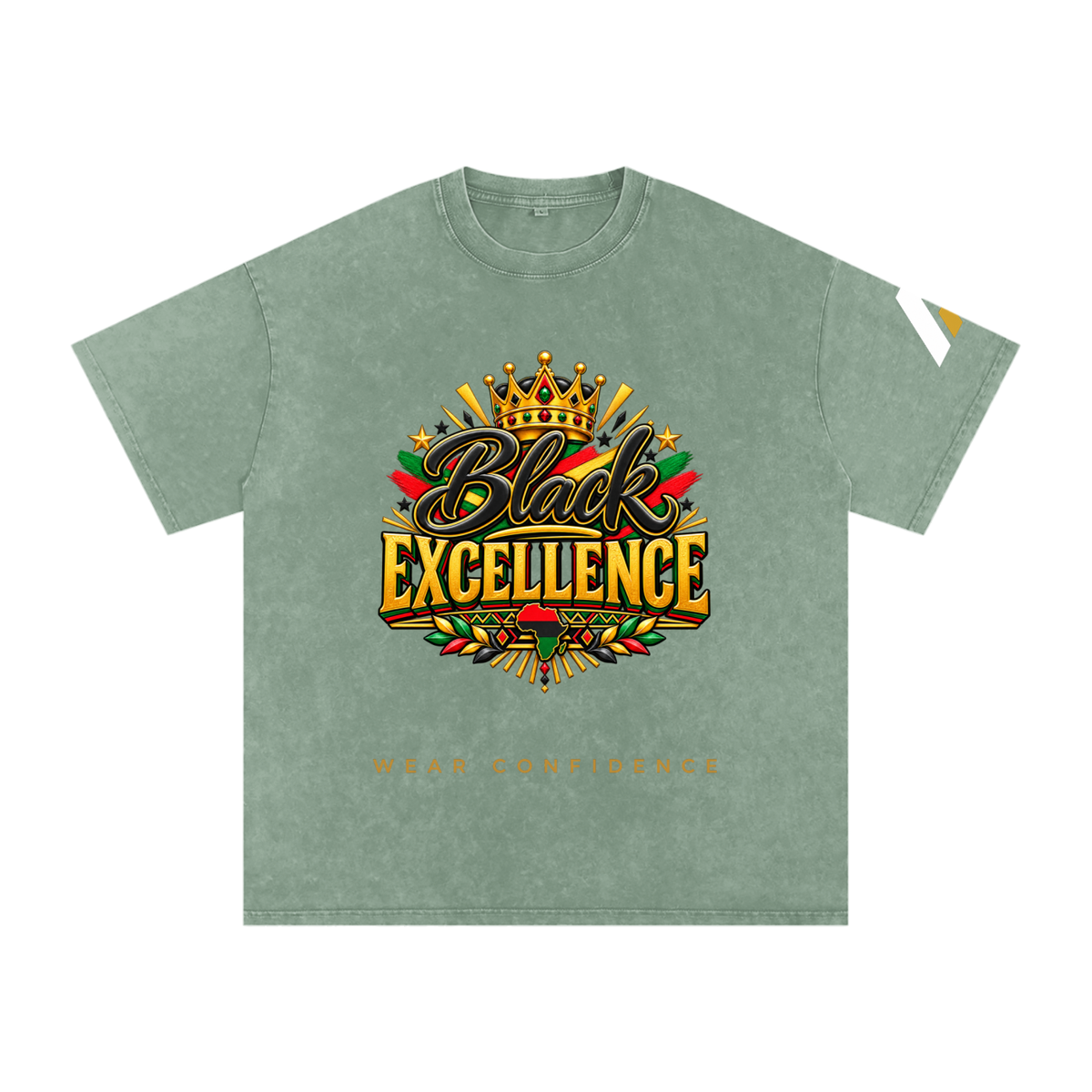 Avera Snow Washed Oversized Cotton T-Shirt
