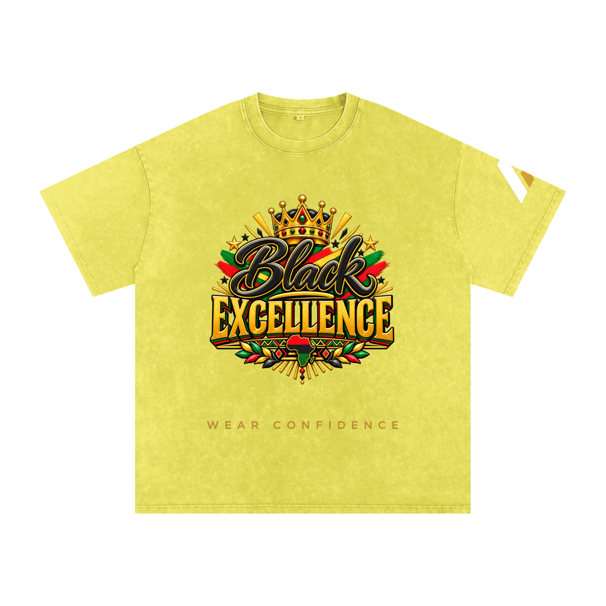 Avera Snow Washed Oversized Cotton T-Shirt