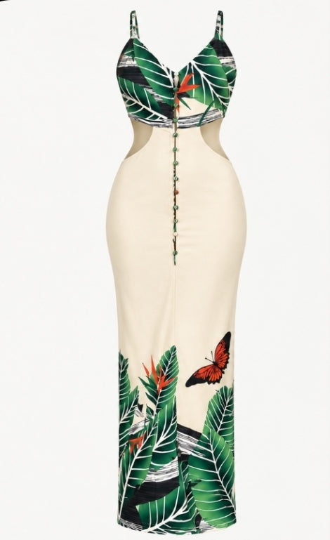Beautiful Cutout Maxi Dress - Limited Stock
