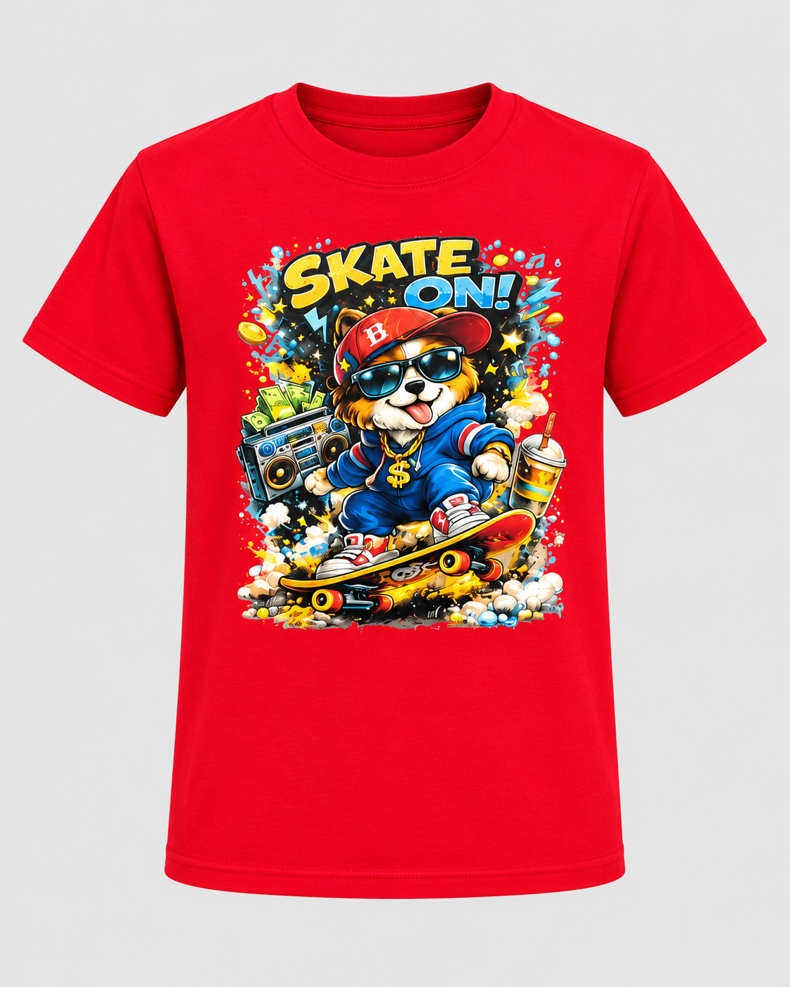 Street Style Graphic Tee - Limited Edition, Only 1 Available