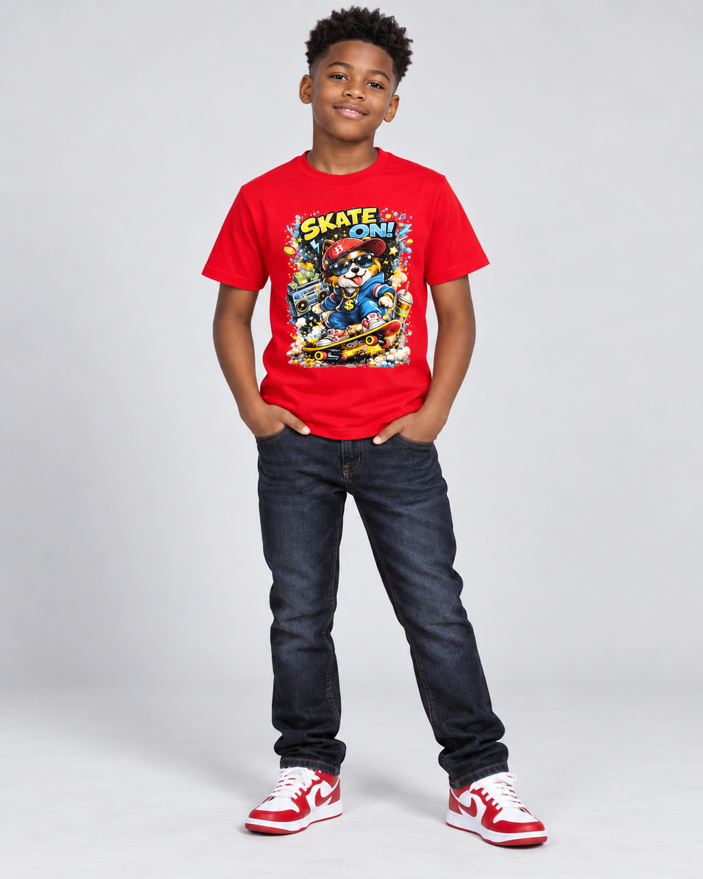 Street Style Graphic Tee - Limited Edition, Only 1 Available