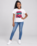 Girl Vibes Fashion Graphic Tee - Limited Edition, Only 1 Available