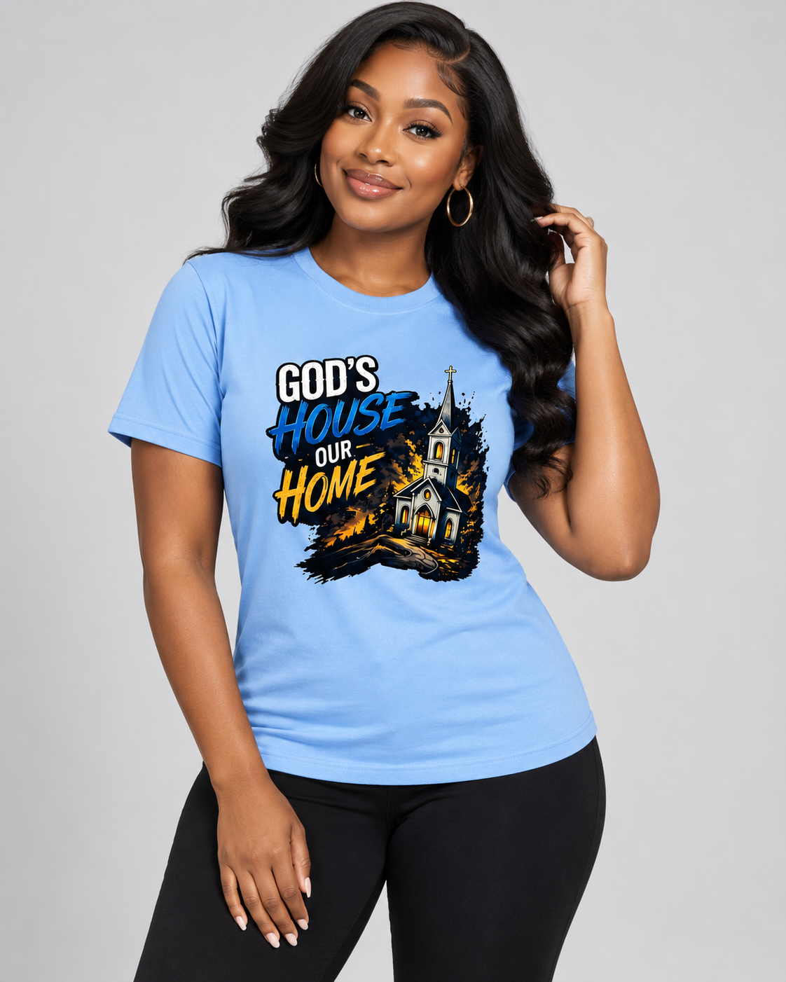 confidence female graphic Tees