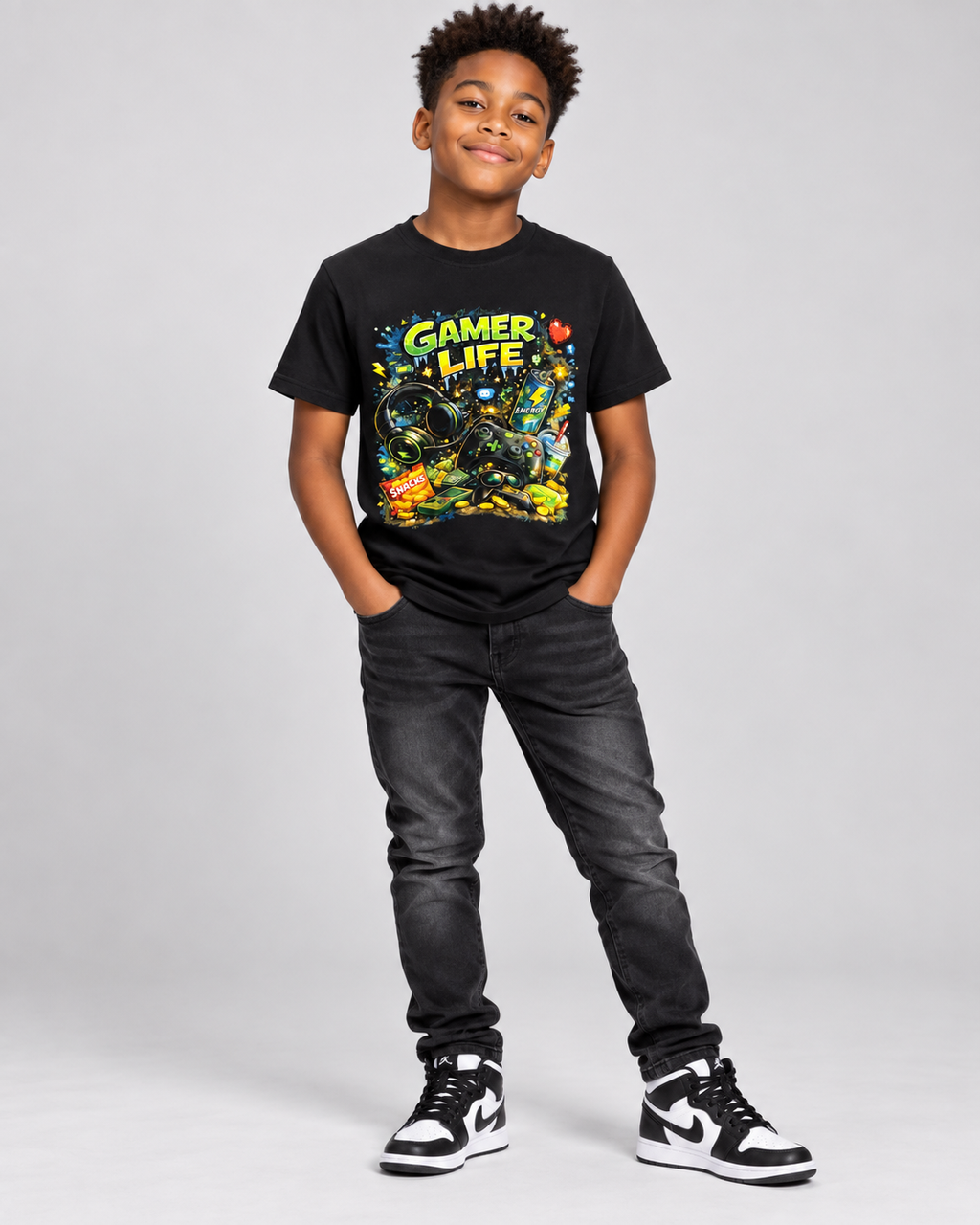 Gamer Life Gaming Graphic Tee - Limited Edition, Only 1 Available